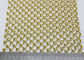 Metal i drappi della bobina per il soffitto dell'hotel, foro della tenda 1mm x6mm della maglia metallica del camino
